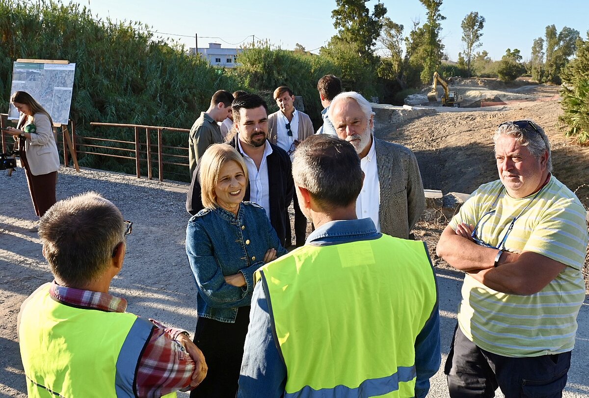 Las obras del Guadalete destinan 19 millones a la zona de Jerez para reducir el riesgo de inundaciones